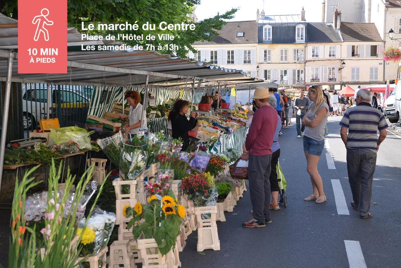 Appartamento Studio Cosy En Plein Coeur Historique De Pontoise Esterno foto