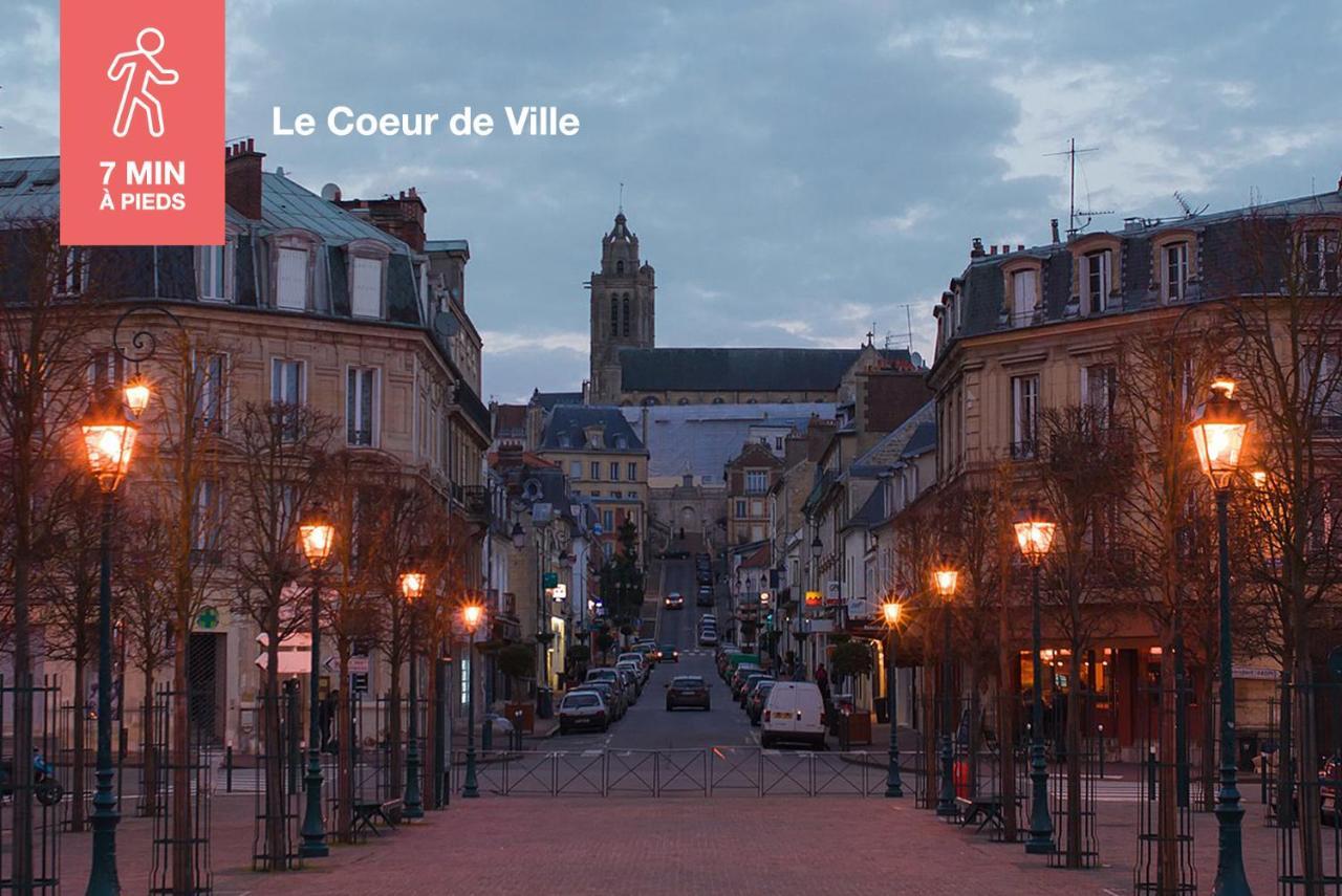 Appartamento Studio Cosy En Plein Coeur Historique De Pontoise Esterno foto