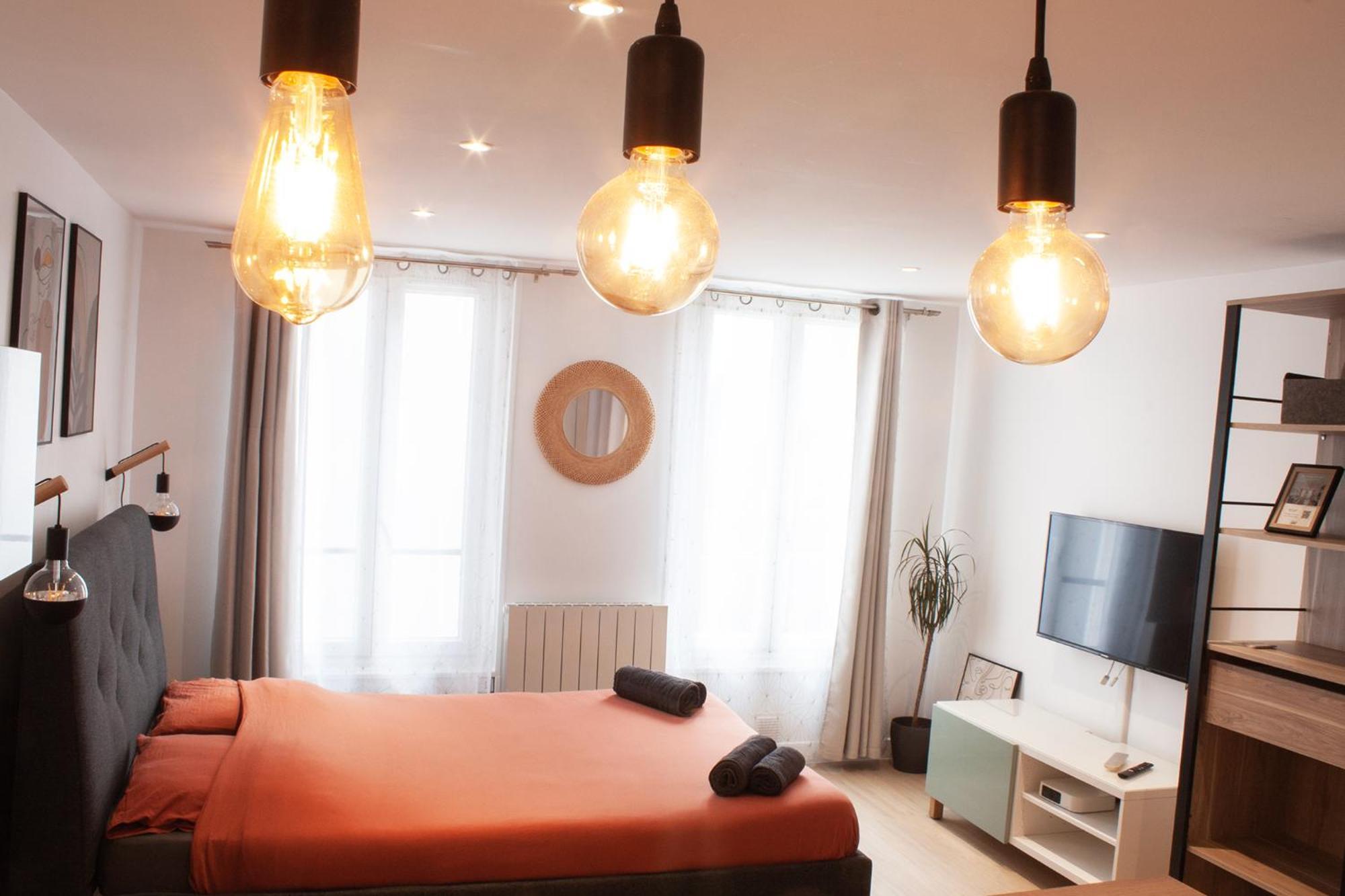 Appartamento Studio Cosy En Plein Coeur Historique De Pontoise Esterno foto