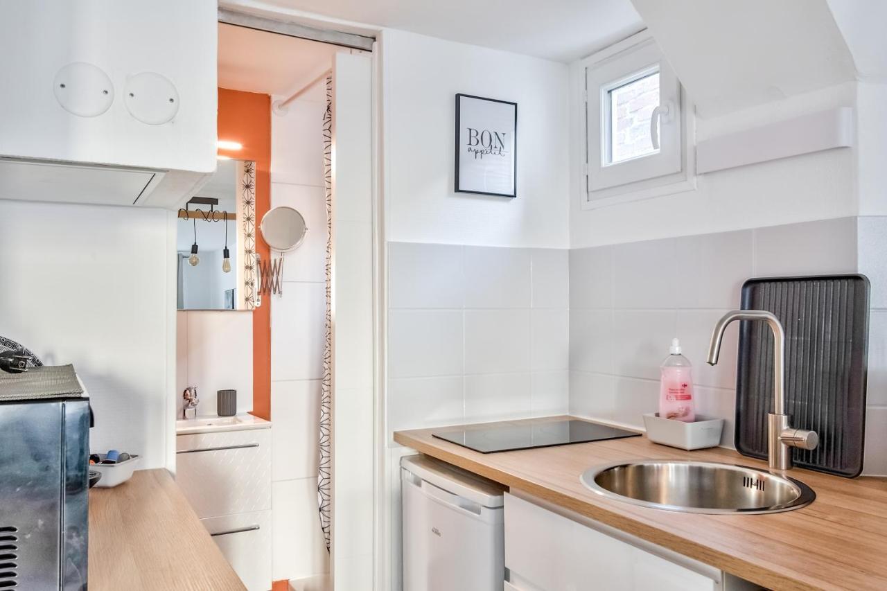 Appartamento Studio Cosy En Plein Coeur Historique De Pontoise Esterno foto